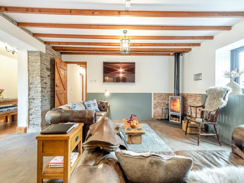 Living area | Shire - Gaer Cottages, Cribyn, Lampeter