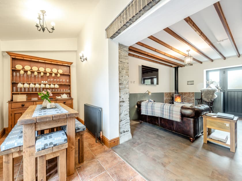 Dining Area | Shire - Gaer Cottages, Cribyn, Lampeter