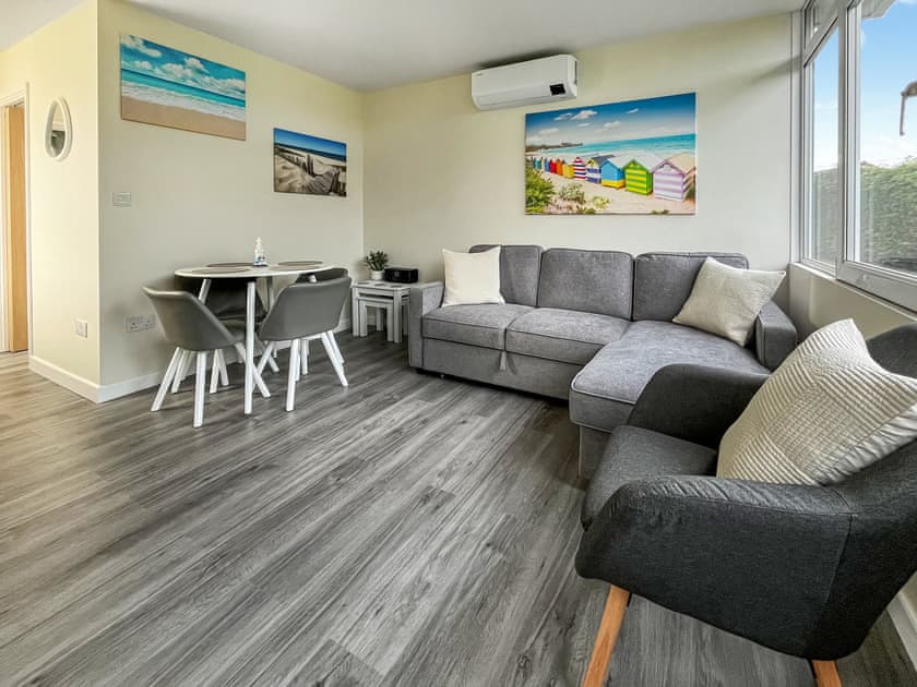 Open plan living space | Melody’s  Beach Lodge, Skegness
