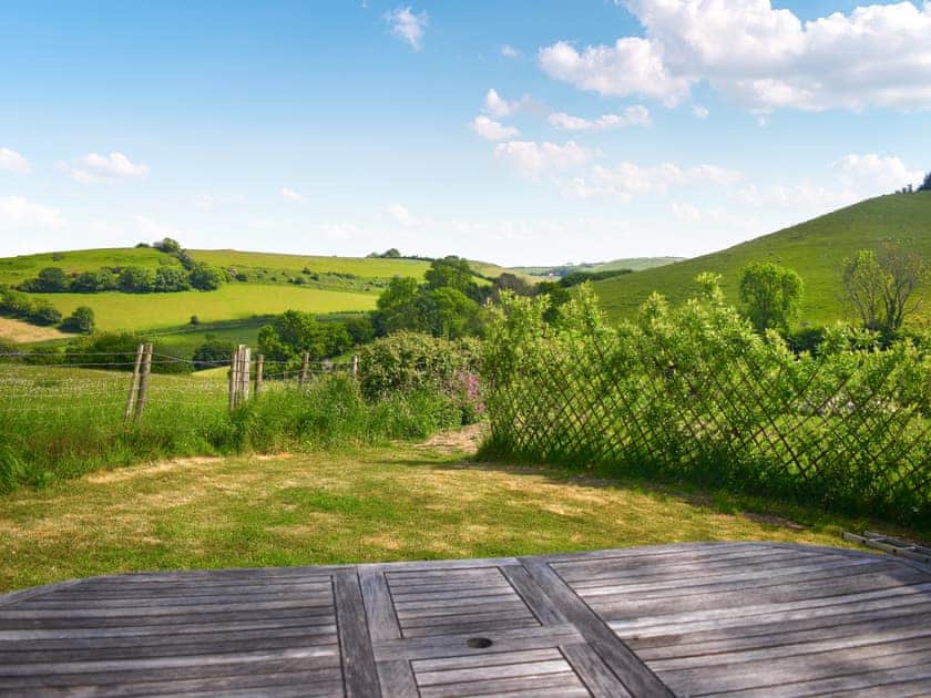 View | Pippin Yurt - Walnut Farm, Beaminster
