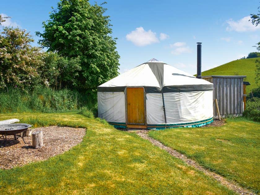 Exterior | Pippin Yurt - Walnut Farm, Beaminster