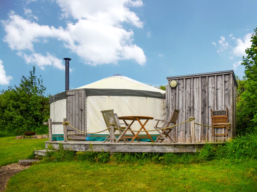 Exterior | Russet Yurt - Walnut Farm, Beaminster