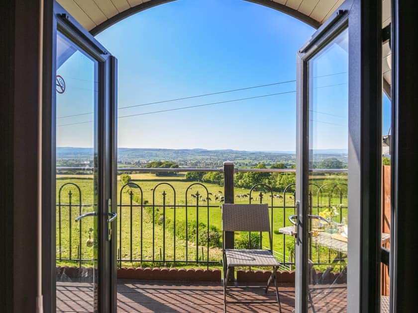 View | Luna Holiday Pod - Coppice Farm, Church Stretton