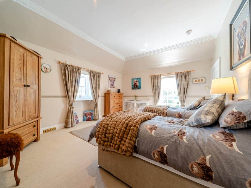Twin bedroom | Mossknowe Escape, Annan
