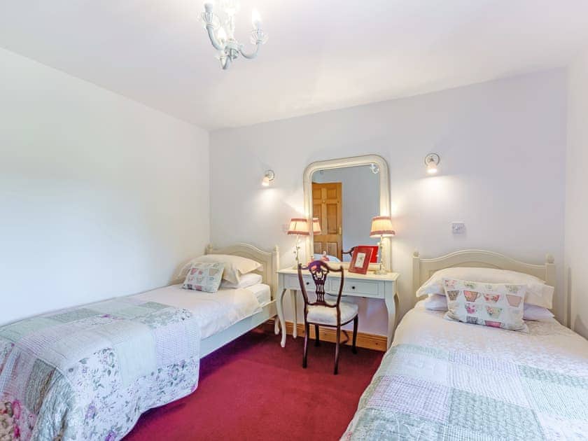 Twin bedroom | New Park Farm CottagesChurch Cottage, near Keswick