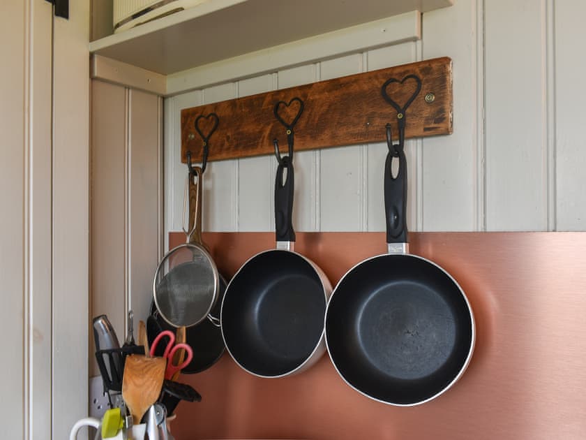 Kitchen area | Bracken Hut at Copy House Hideaway, Earby