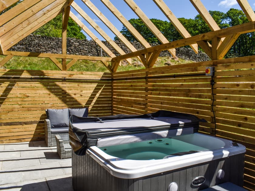 Jacuzzi | Yan - Holmescales Lodges, Kendal and Lakes Gateway