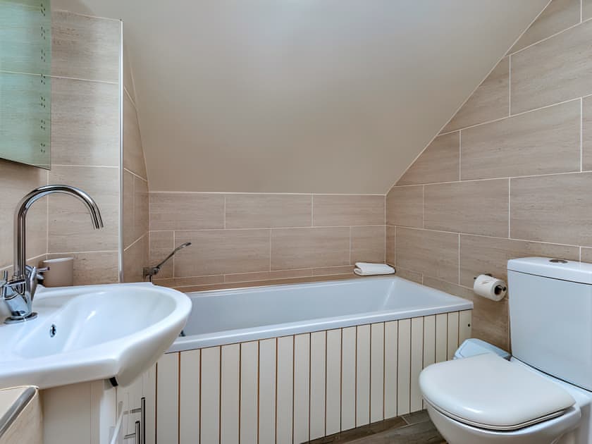 Bathroom with Shower | The Boat House, Filey