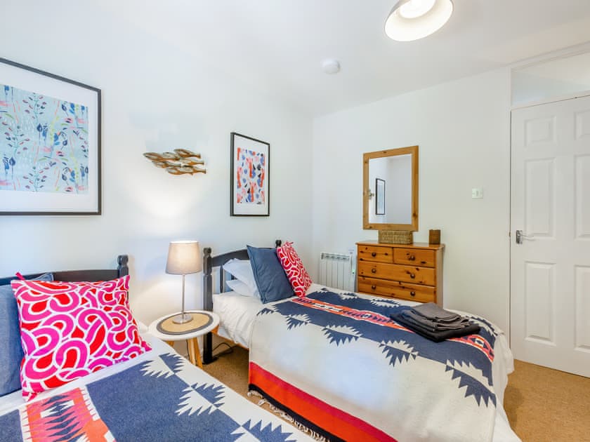 Twin bedroom | Valley Lodge 56, Gunnislake
