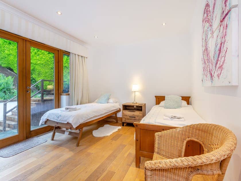 Twin bedroom | Corrie Burn Villa, Ullapool