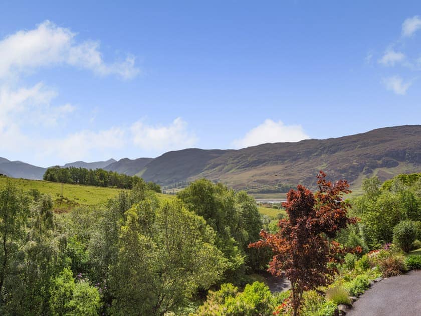View | Corrie Burn Villa, Ullapool