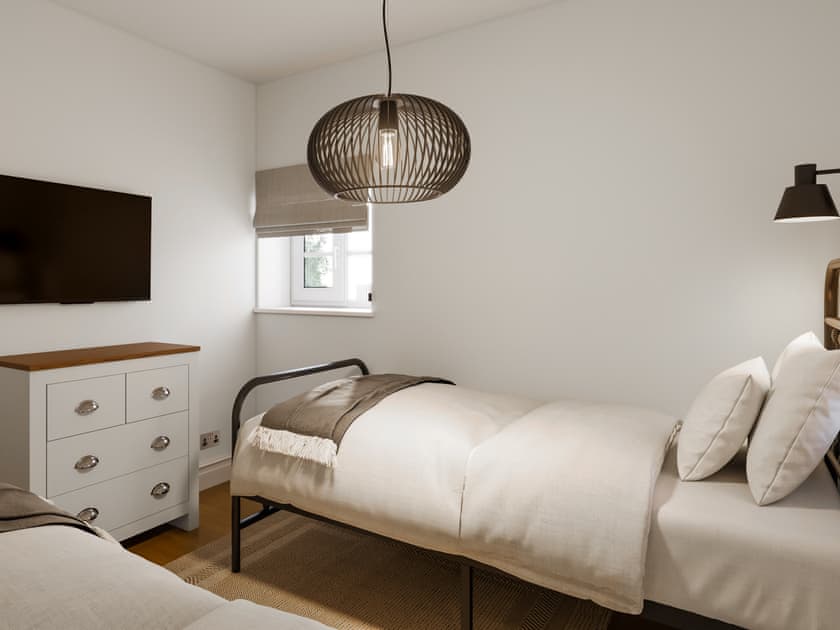 Twin bedroom | Monty’s Cottage - Coastal Cottages, Sedgeford
