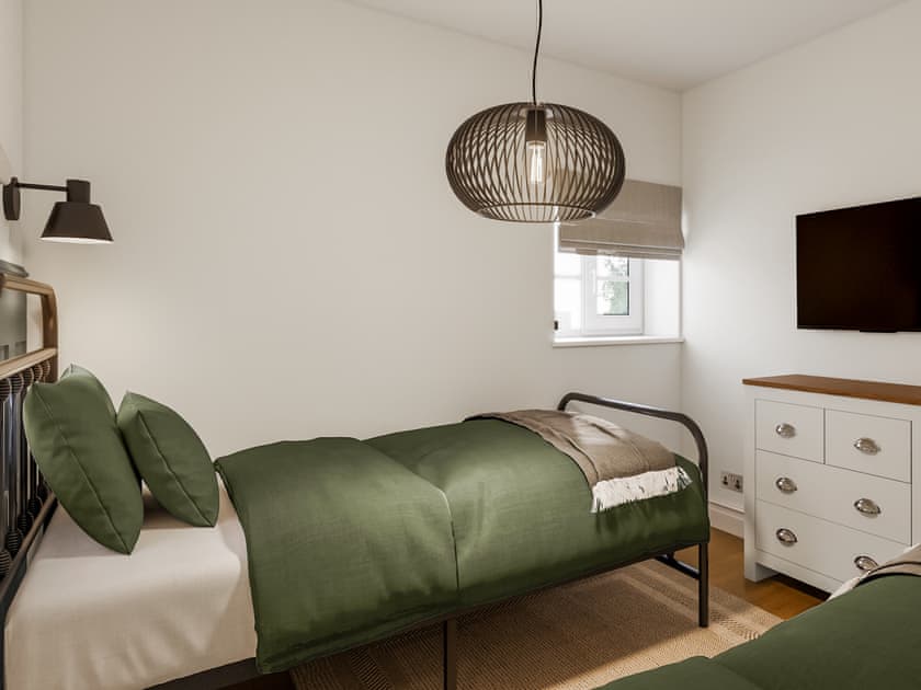 Twin bedroom | Huxley’s Cottage - Coastal Cottages, Sedgeford
