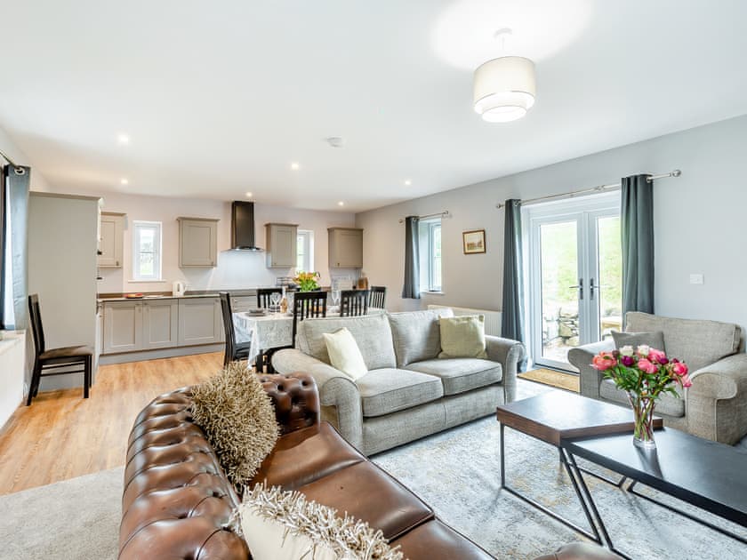 Open plan living space | Wild Boar Cottage, Sedbergh and the Howgill Fells