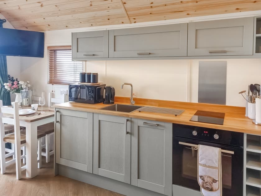 Open plan living space | Tyan - Holmescales Lodges, Kendal and Lakes Gateway