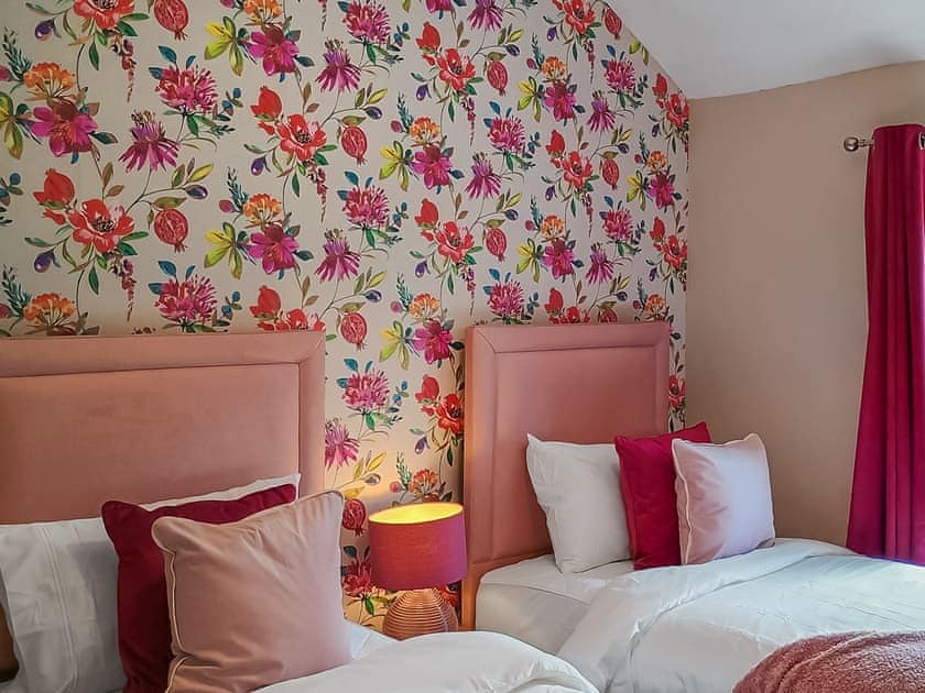 Twin bedroom | Railway Cottage, Stanhope, near Bishop Auckland