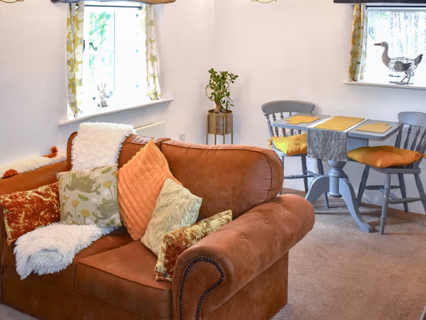 Open plan living space | Horseshoe Cottage - Valley Farm, Kilmington, near Axminster