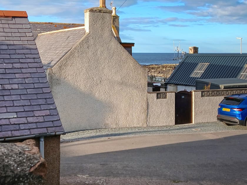From upstairs window of the distance to the sea | The Hobbit, Fraserburgh