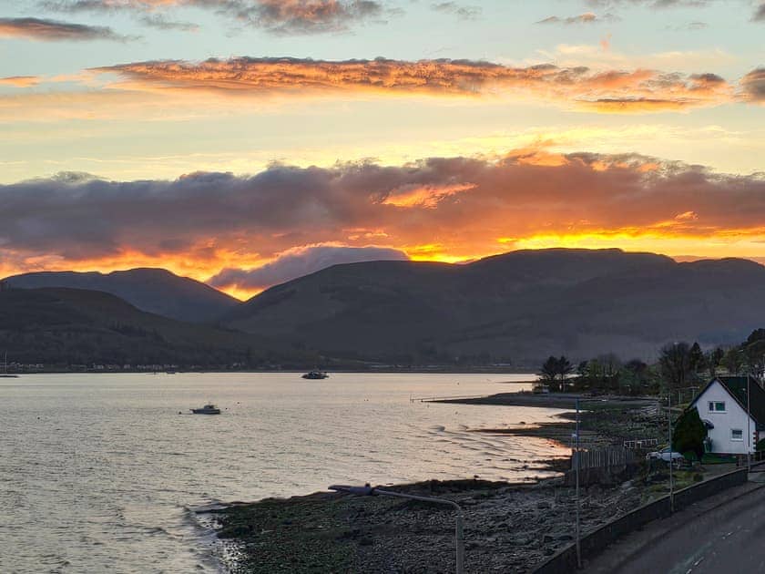 Sunsetting on loch | Holy Loch View, Strone, near Dunoon 