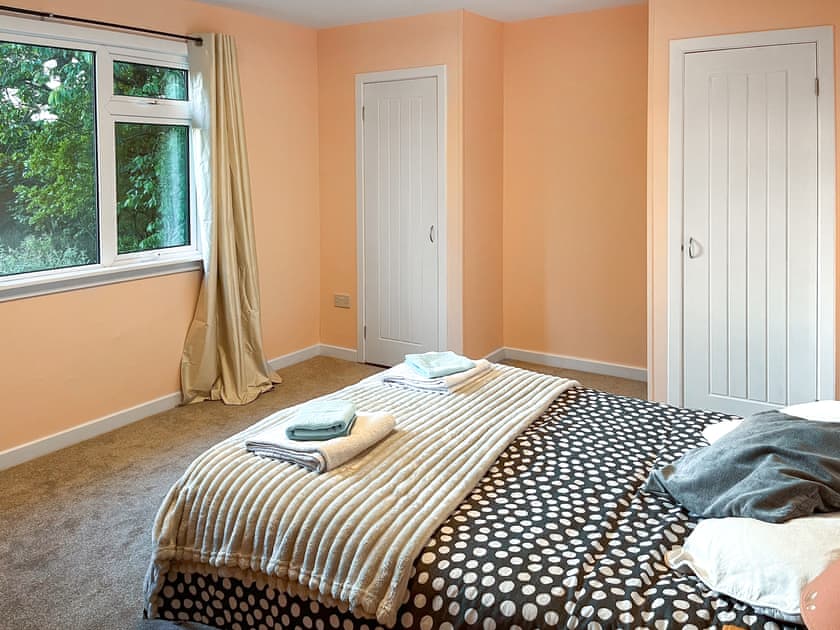 Double bedroom | Woodside Cottage, Pinwherry, near Girvan