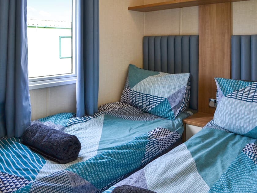 Twin bedroom | Sheldons Place - K&K Holidays, Patrington Haven, near Beverley