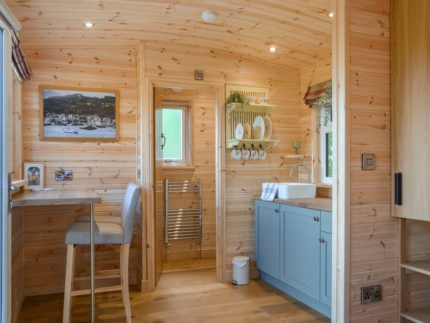 Open plan living space | Ewe Lodge - Shamrock Shepherds Huts, Kirby Misperton