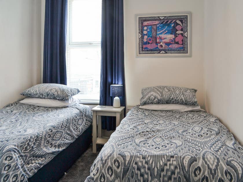 Twin bedroom | The Apartment, Filey