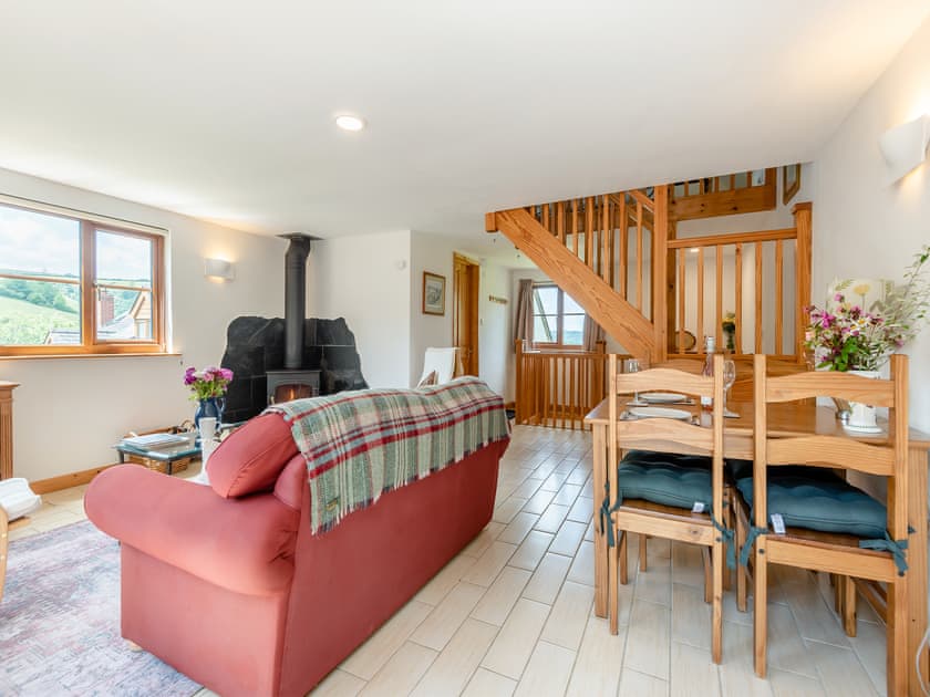 Living room/dining room | Dingle Cottage, Clun, near Craven Arms