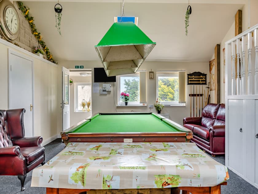 Living/snooker room | Greystones Nawab Annex C  - Greystones, Flagg, Buxton