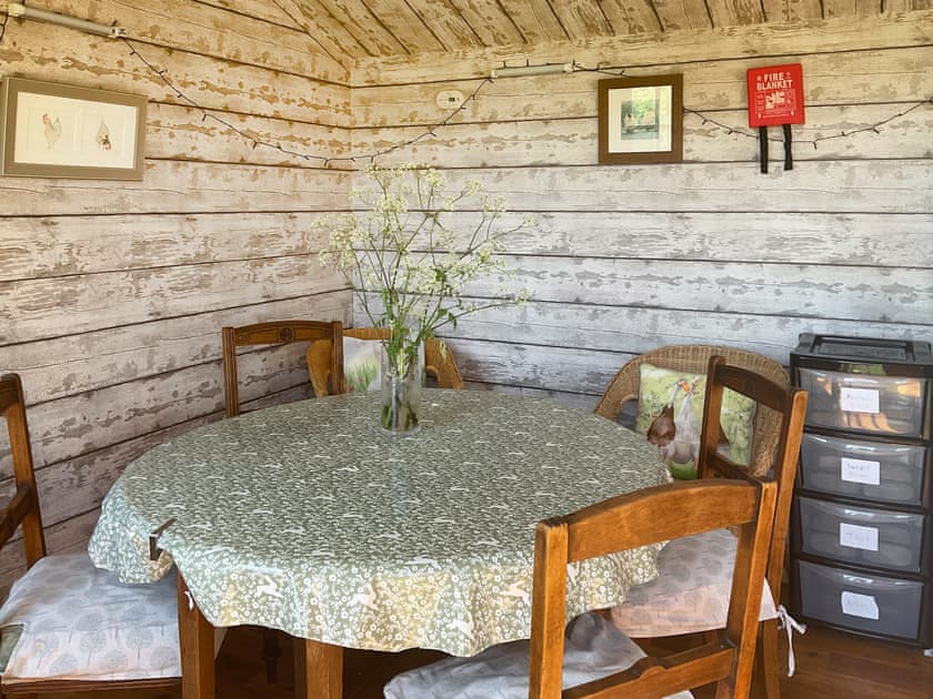 Dining Area | Tilly - Shepherds Retreat, Brecon