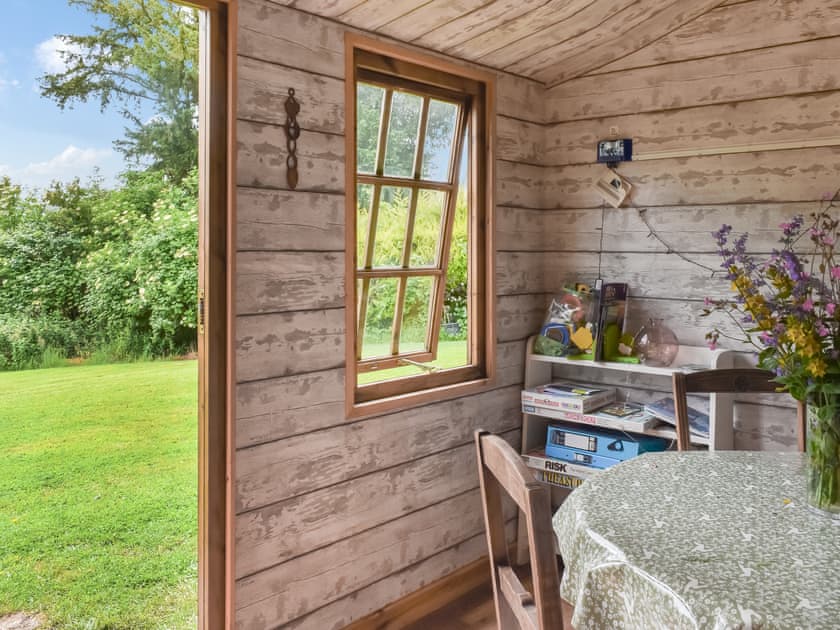 Dining Area | Tilly - Shepherds Retreat, Brecon