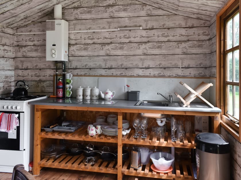 Kitchen area | Tilly - Shepherds Retreat, Brecon