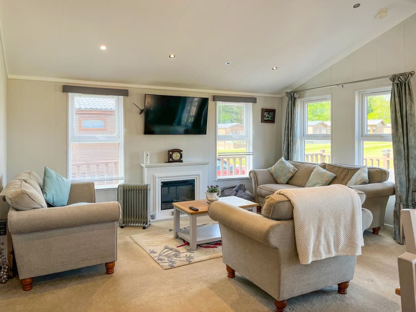 Open plan living space | Hazelnut Lodge, Bridlington