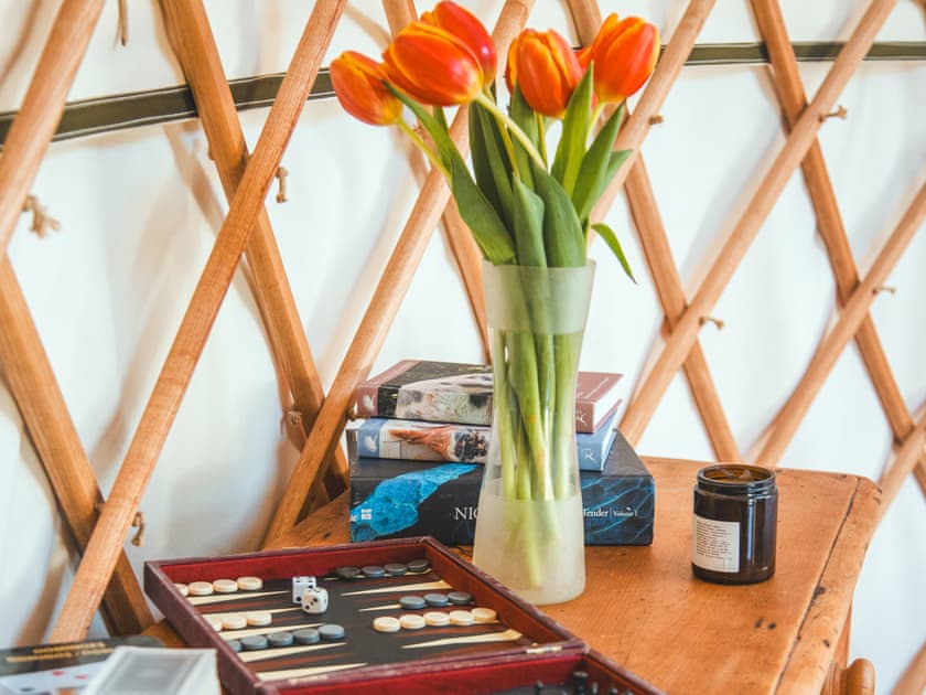 Interior | Willow Yurt - Walnut Farm, Beaminster