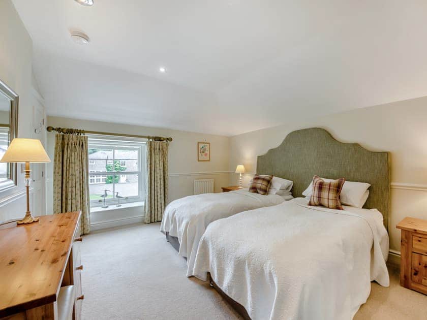 Twin bedroom | Swinney Cottage - Doxford Cottages, Doxford, near Embleton