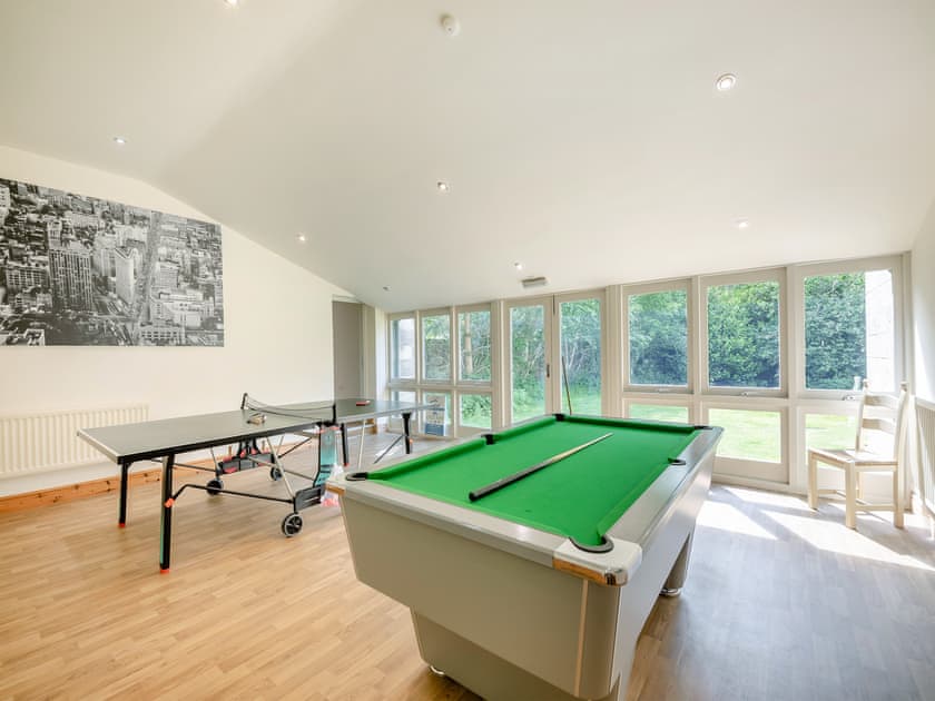 Games room | Carriage House - Doxford Cottages - Doxford Cottages, Doxford, near Embleton