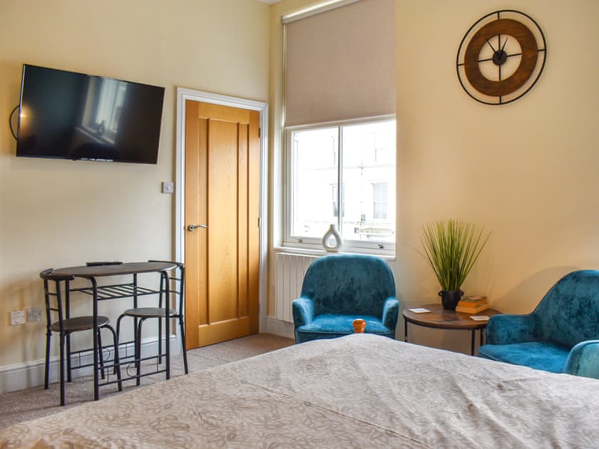 Double bedroom | Denelea Studio 1 - Denelea Apartments, Scarborough