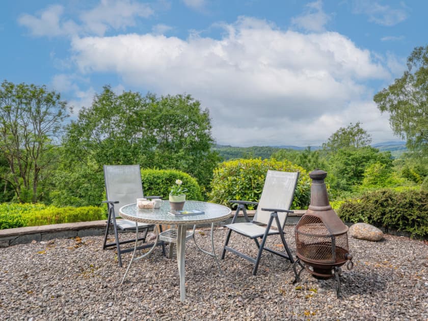 Sitting-out-area | Fellside Studio, Windermere