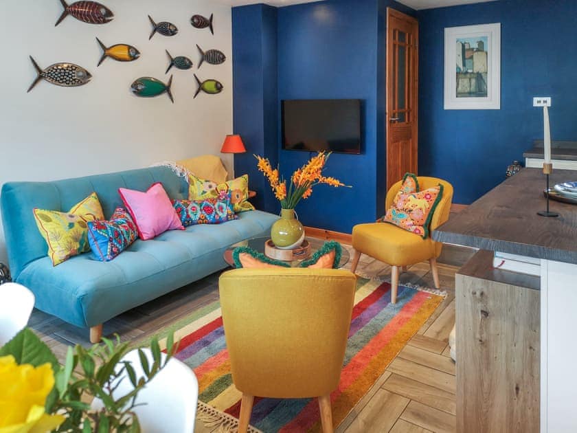 Living area | Higher Alscott Annexe, Torrington