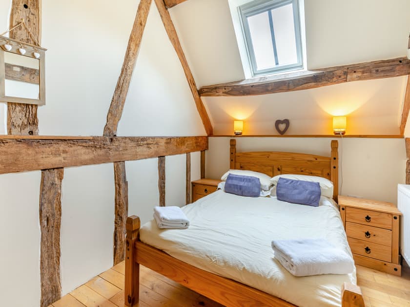 Double bedroom | Wern Farm Barn, Cwmdu, near Crickhowell