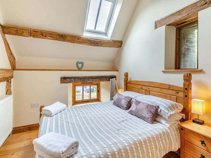 Double bedroom | Wern Farm Barn, Cwmdu, near Crickhowell