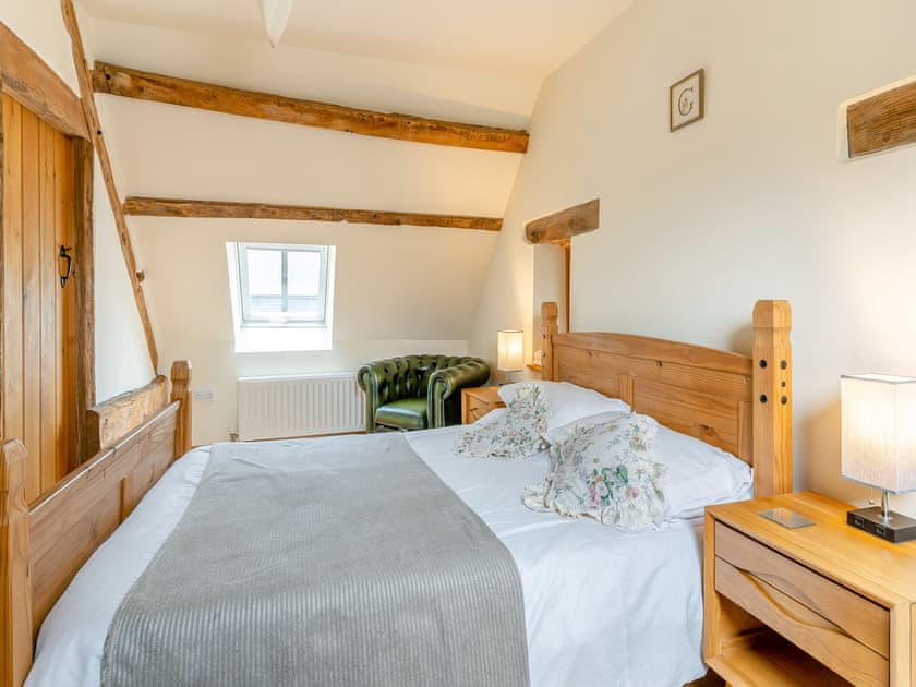 Double bedroom | Wern Farm Barn, Cwmdu, near Crickhowell