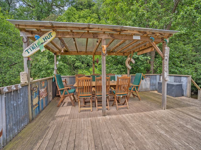 Outdoor area | Wern Farm Barn, Cwmdu, near Crickhowell