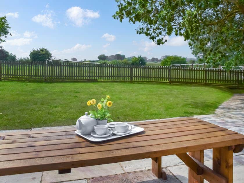 Sitting-out-area | Lily Pad 1 - Lily Pad Cottages, Nassington, near Stamford