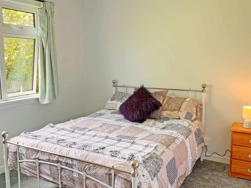 Double bedroom | Woodside Cottage, Pinwherry, near Girvan
