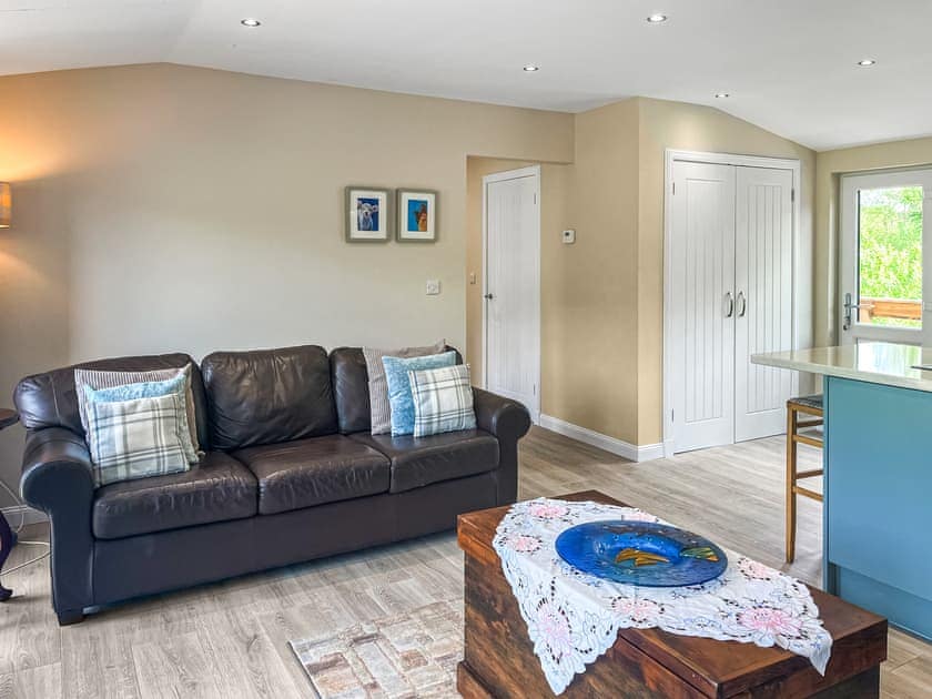 Living area | Ridge View Lodge - Alderneuk Lodges, Dumfries