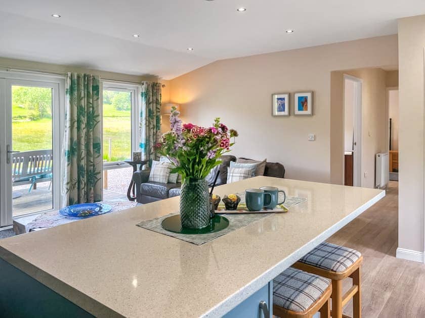 Kitchen area | Ridge View Lodge - Alderneuk Lodges, Dumfries