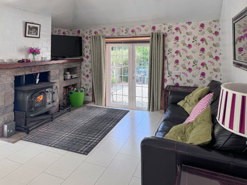 Living area | Nether Auchlinsky Cottage, Glendevon