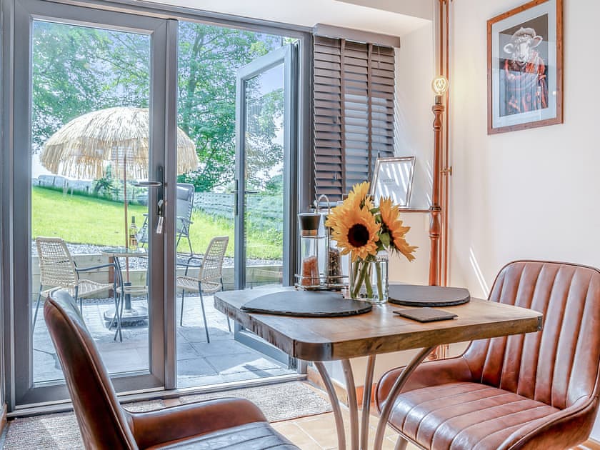 Open plan living space | Sheep Shed - Gaer Cottages, Cribyn, Lampeter