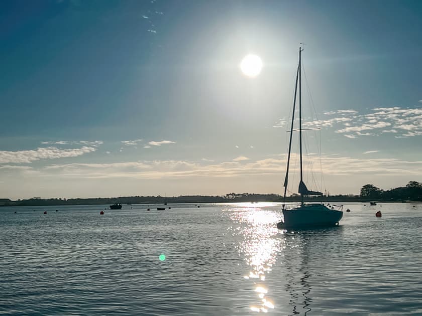 View from the private quay | The Boathouse - The Quay, Waldringfield